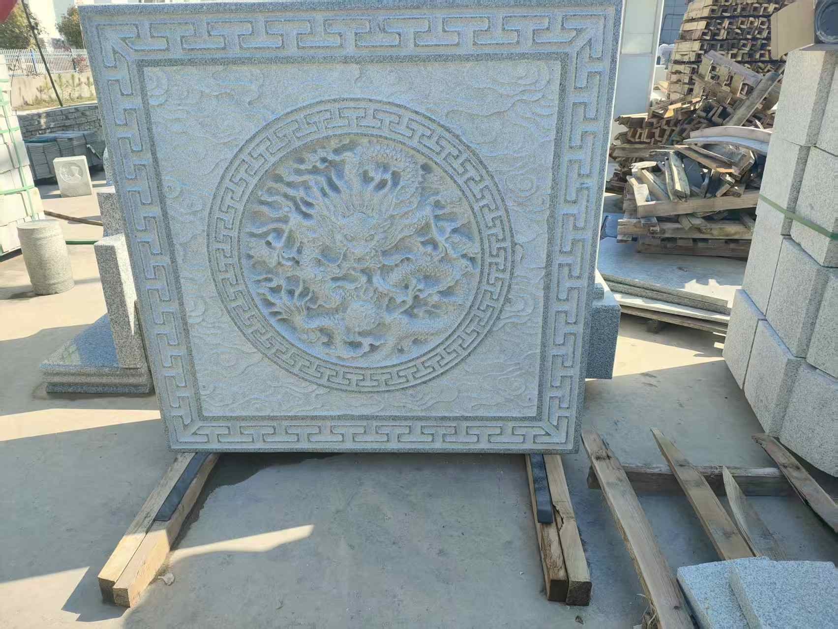 伊春芝麻白芝麻灰别墅雕刻板